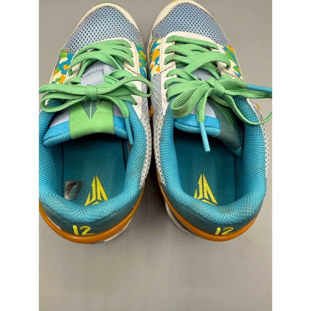 Nike Ja 1 Low Sundial White/Green/Blue/Gold Athletic Shoes Sneakers Size 6.5Y - Picture 10 of 16